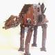 Illustration for article titled Steampunk Star Wars AT-AT Would Be The Slowest Thing In The Galaxy